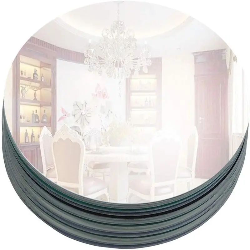 Wedding Decoration Table Centerpieces Acrylic Mirror Candle Plates