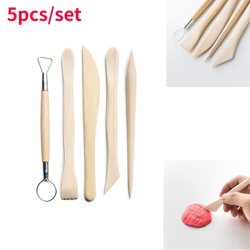 3pcs Pottery Clay Tool Combination Set Engraving Knife Soft Pottery Clay  Plastic Pottery Tool DIY Sculpture Clay Tool