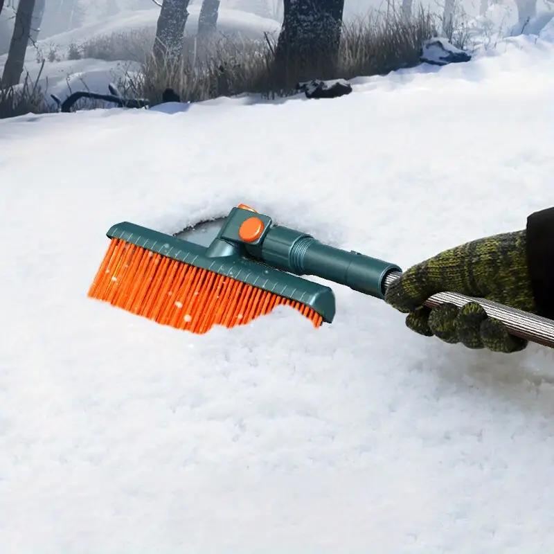 Ice Scraper Wheeled Hand Push Snow Removal Shovel Large Snow Removal Tool  Vehicle Snow Removal Artifact Snow Removal Machine