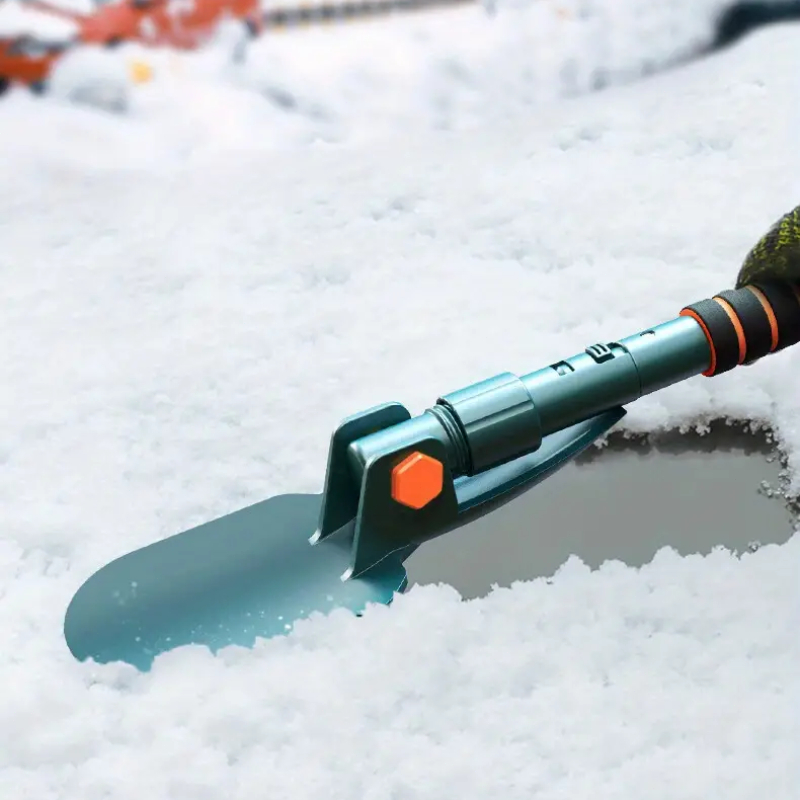 1pc Winter Car Snow Shovel, Ice Scraper, Snow Removal Tool, Car-mounted  Small Shovel, Automotive Tool