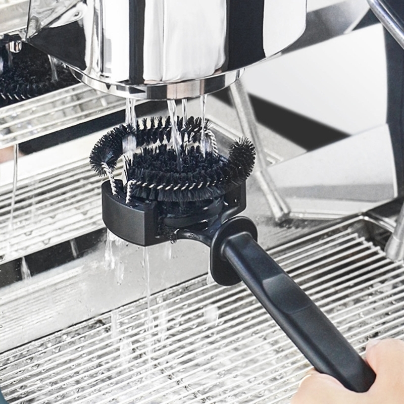 Cepillo Manual para Delonghi, filtro de café de limpieza, máquina de  Espresso, cafetera de grupo, limpiador de molinillo de café, 51/58MM -  AliExpress