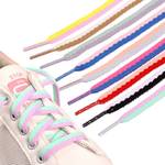 1pair Fashion Hip Hop Two-Color Flat Shoelaces For Women & Men
