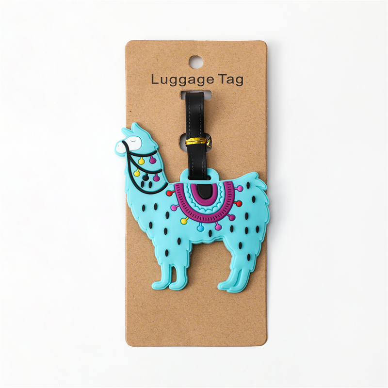 Llama luggage tag online