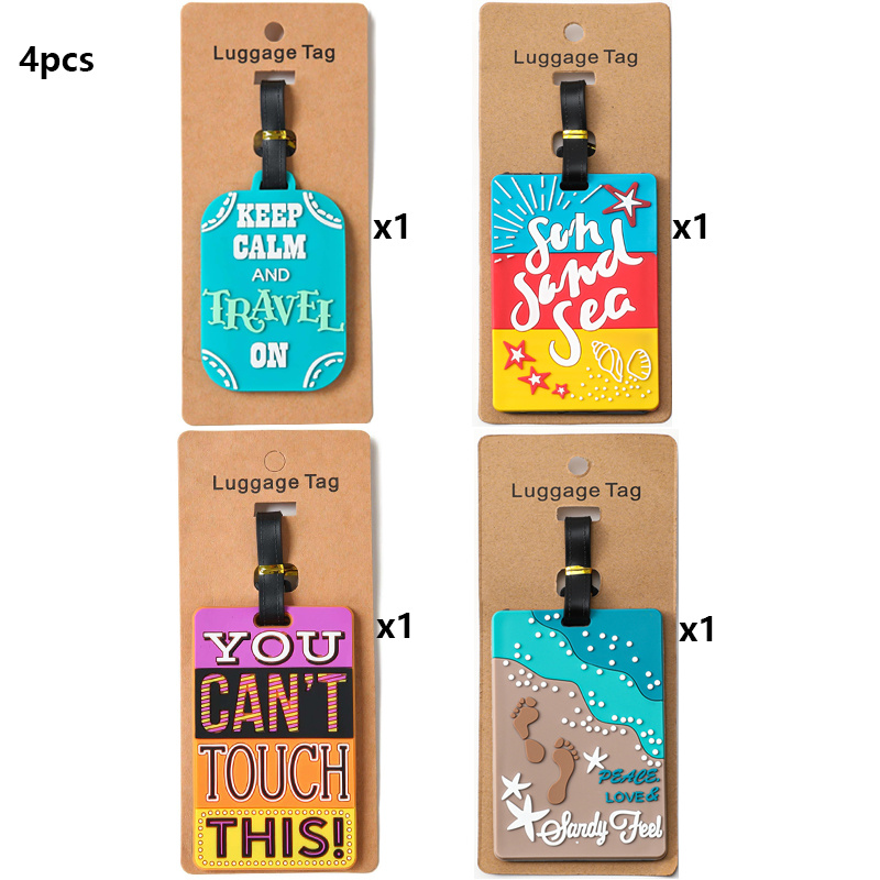 Girly luggage tags on sale