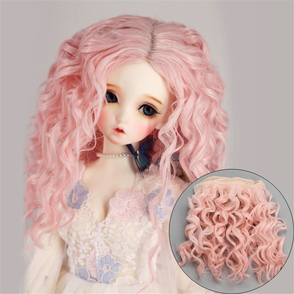 1/3 1/4 1/6 Bjd Wig Hair For Dolls Girls Accessories Toy - Temu