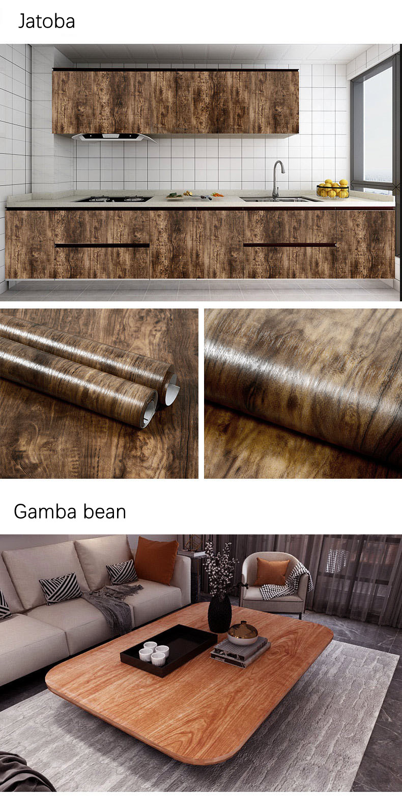 Self adhesive Wallpaper Wood Grain Self adhesive Contact Temu Canada