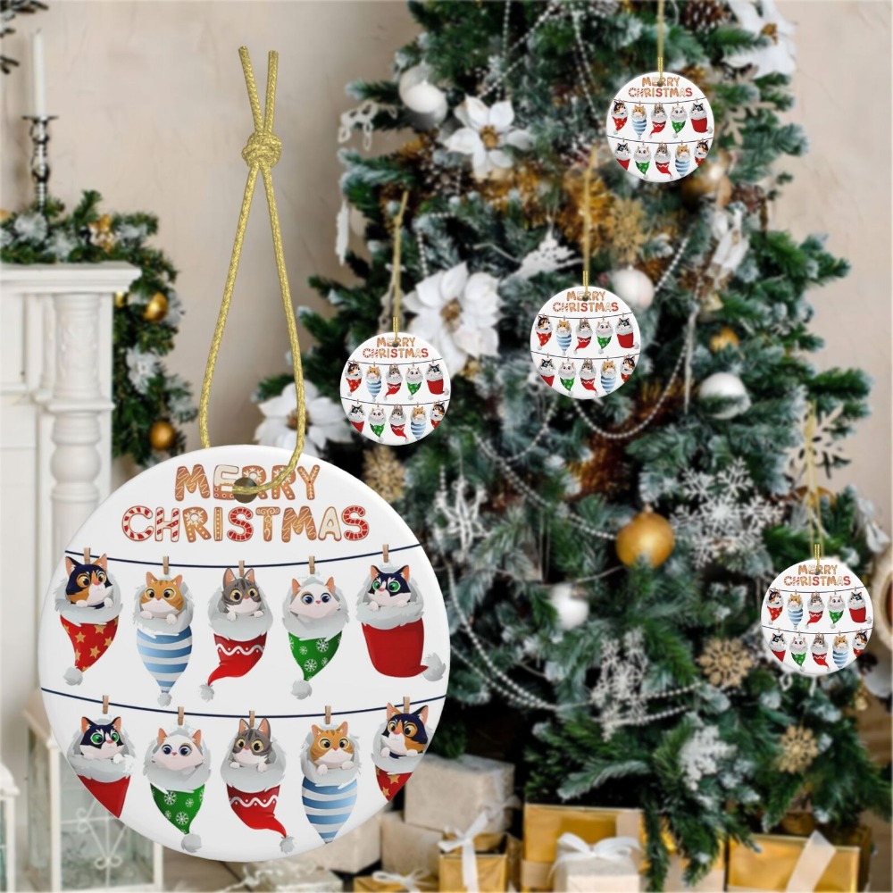 1 Pc Pendentif Suspendu De Noël, Traîneau Arbre De Noël Décoration