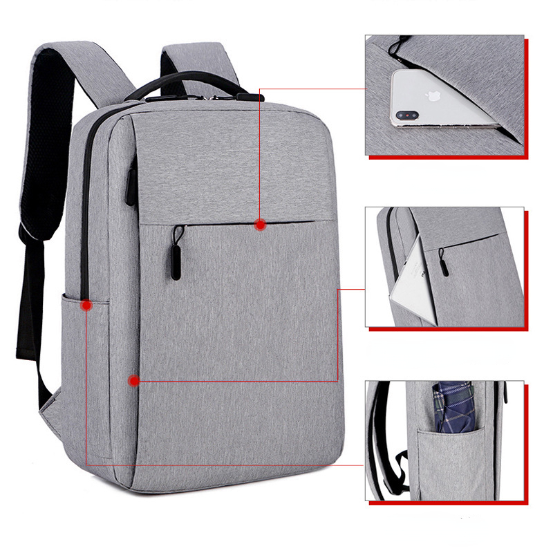 backpack mens casual usb sports backpack business commuting computer bag travel backpack
