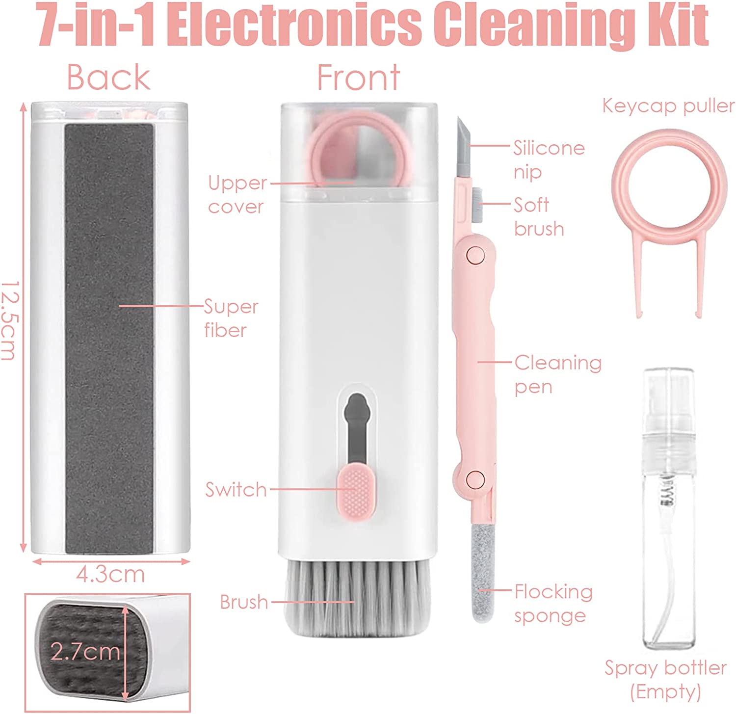 7 in 1 apc accessories laptop cleaner kit keyboard cleaner wireless earphone phone computer more details 1