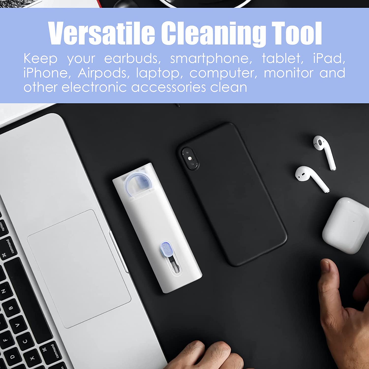 7 in 1 apc accessories laptop cleaner kit keyboard cleaner wireless earphone phone computer more details 5