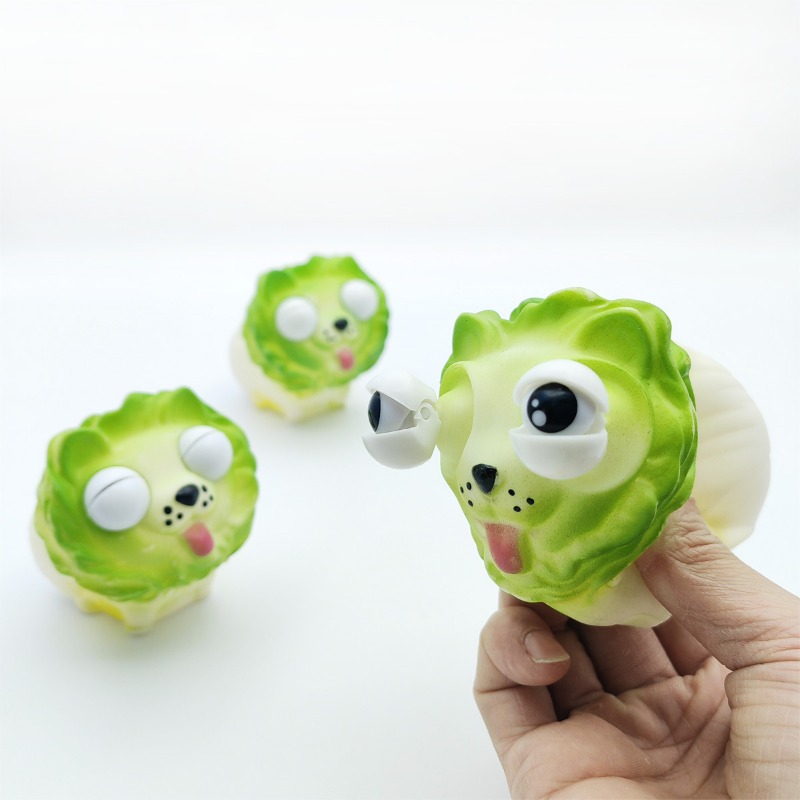 Vegetable Dog Decompressing Toys, Exploding Eyes, Squeezing Creativity,  Strange Pinch Toys - Temu