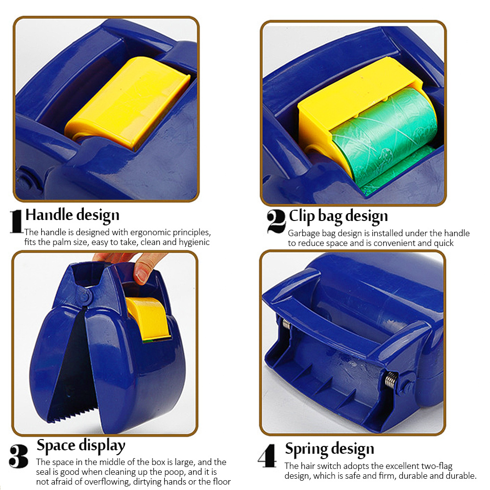 Pet Dog Pooper Scooper Handheld Dog Poop Picker Outdoor Temu United