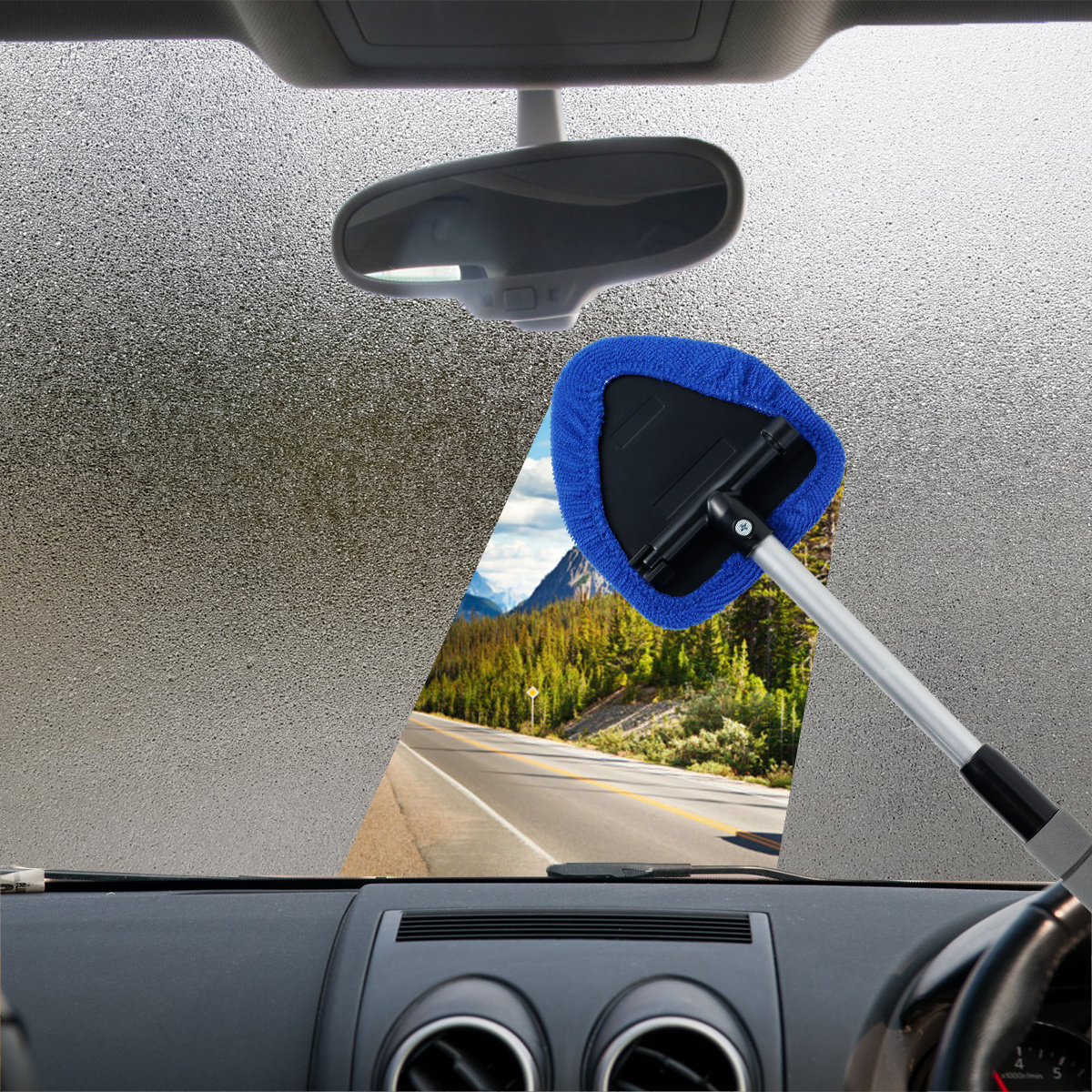 2 Pack Windshield Cleaner Car Window Cleaner Auto Window Cleaner