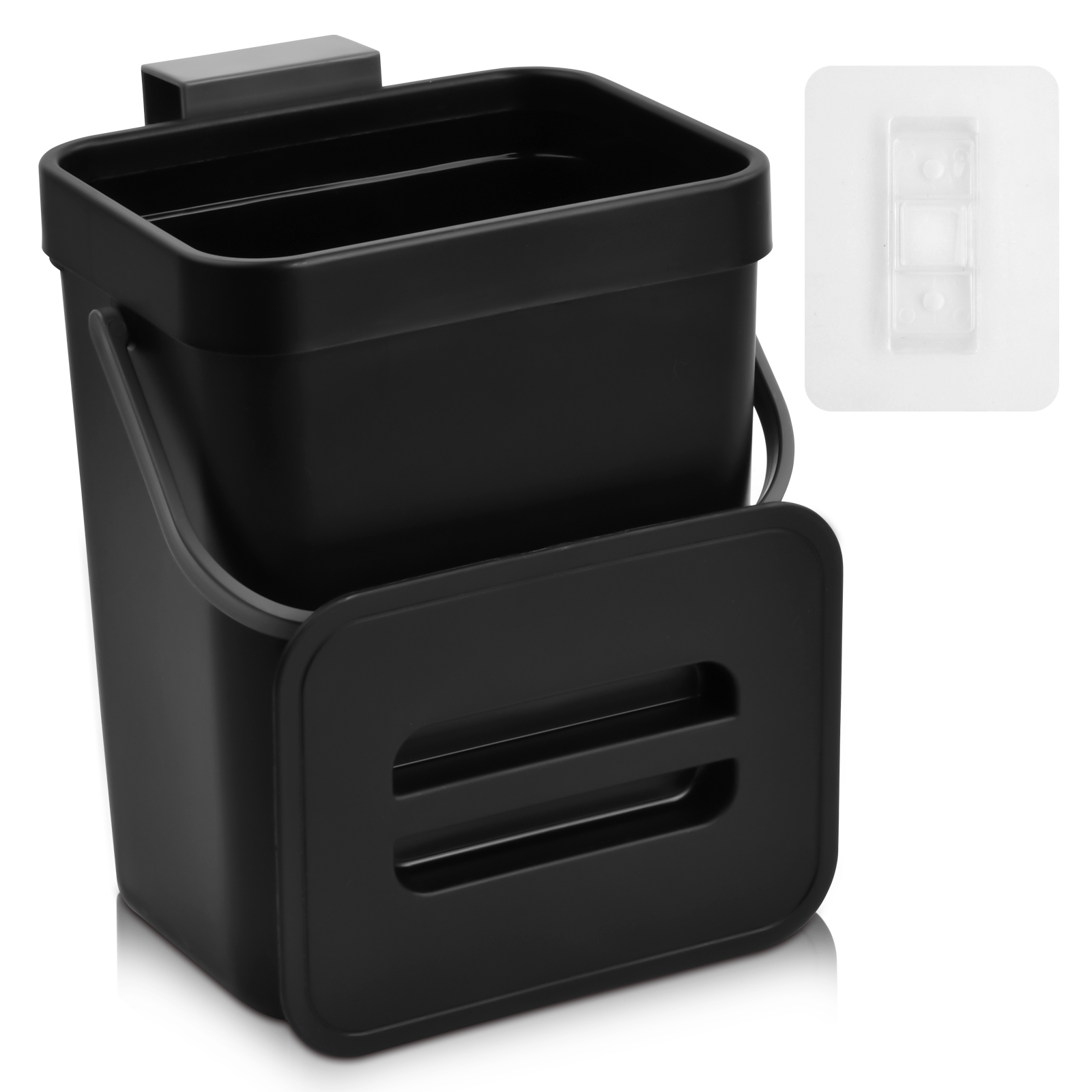Poubelle à compost pour cuisine – Poubelle de comptoir ou sous l'évier, petite  poubelle à suspendre