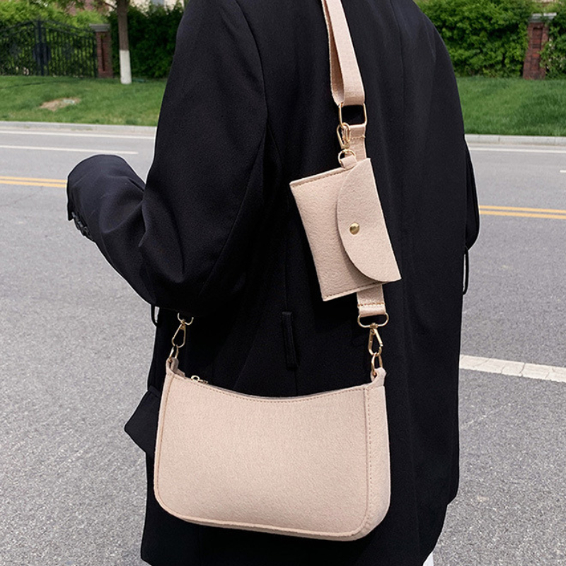 Vintage Crossbody Hobo Bag Retro Shoulder Bag Womens Casual