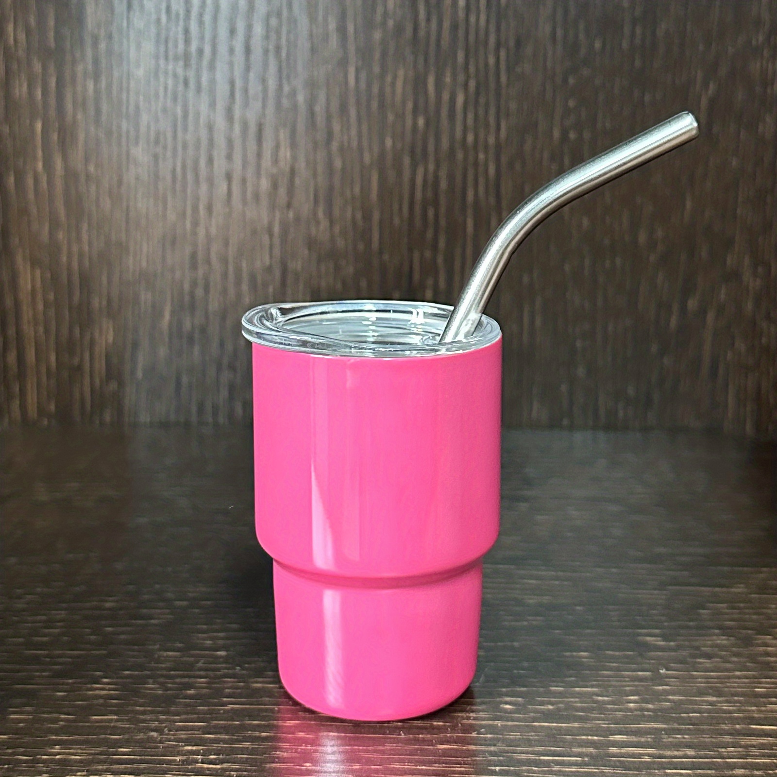 1pc, (60ml) Double Wall Stainless Steel, 2oz(60ml) Mini Tumbler