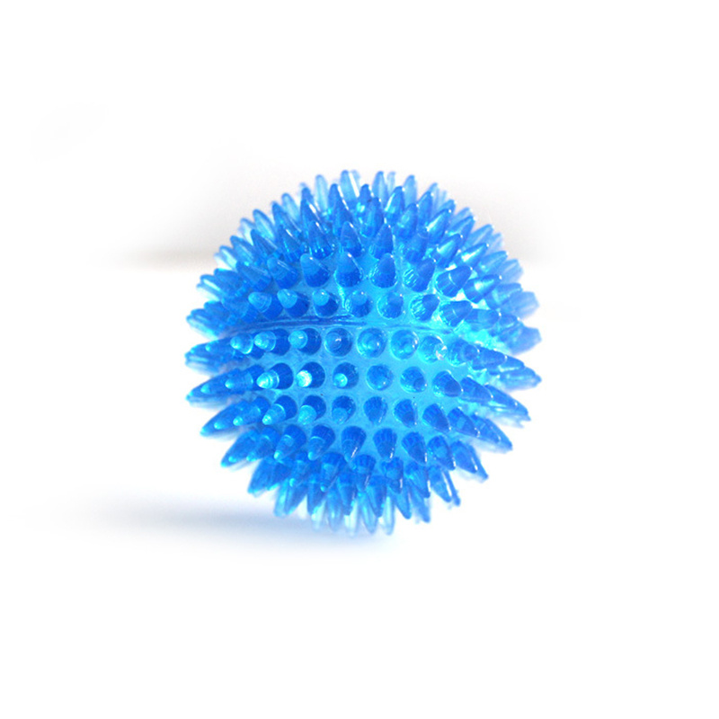 Dogs Chew Spiky Ball Soft Tpr Squeaky Dog Ball Toys - Temu