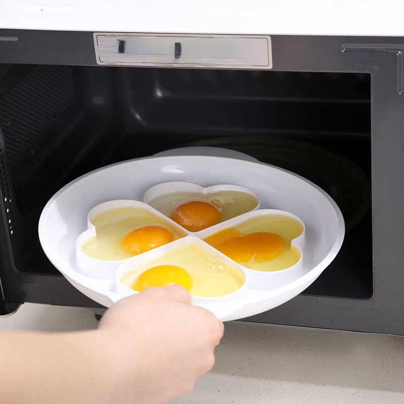 Food Grades Plastic Microwave Cooking Eggs Steamer Convenient Kitchen  Cooking Mold Egg Poacher Kitchen Gadgets Fried Egg Tool