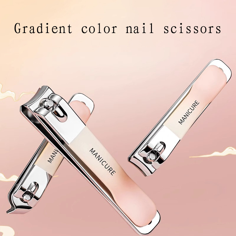 Nail Clippers, Flat & Beveled Nail Cutter, Splash-proof Nail Scissor,  Manicure Tool - Temu