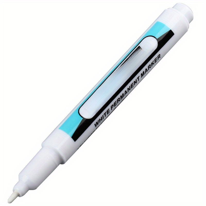 EXCEART 6pcs Marker Pen Markers Watercolor Pens Liquid Marking Pen Water  Colour Pens Art Pens Brush Pen Art Fabric Paint Scribble Pen White