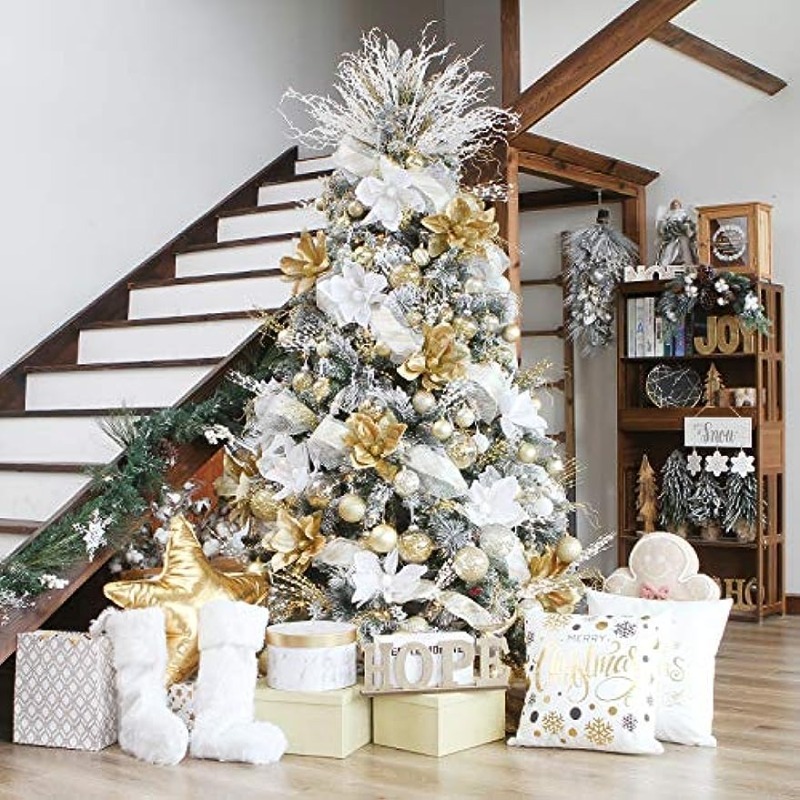 Sparkly Selections House & Christmas Tree Pre-Framed Diamond
