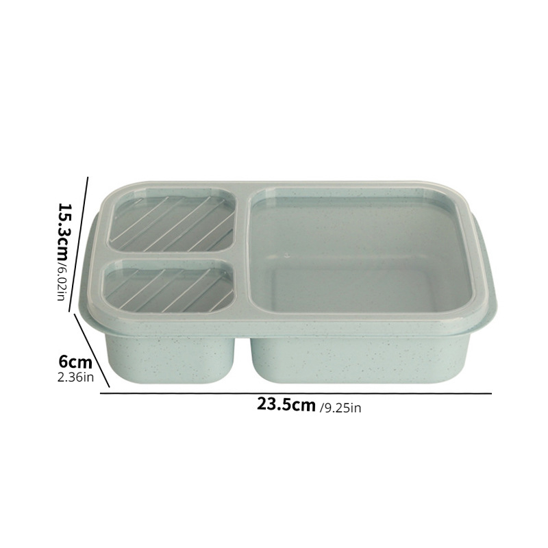 1pc Portable Multi-grid Lunch Box