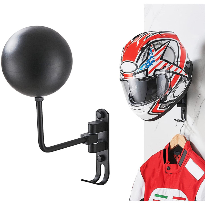 Motorradhelmhalterung Wandhalterung Helme Displayhalter 180 Grad