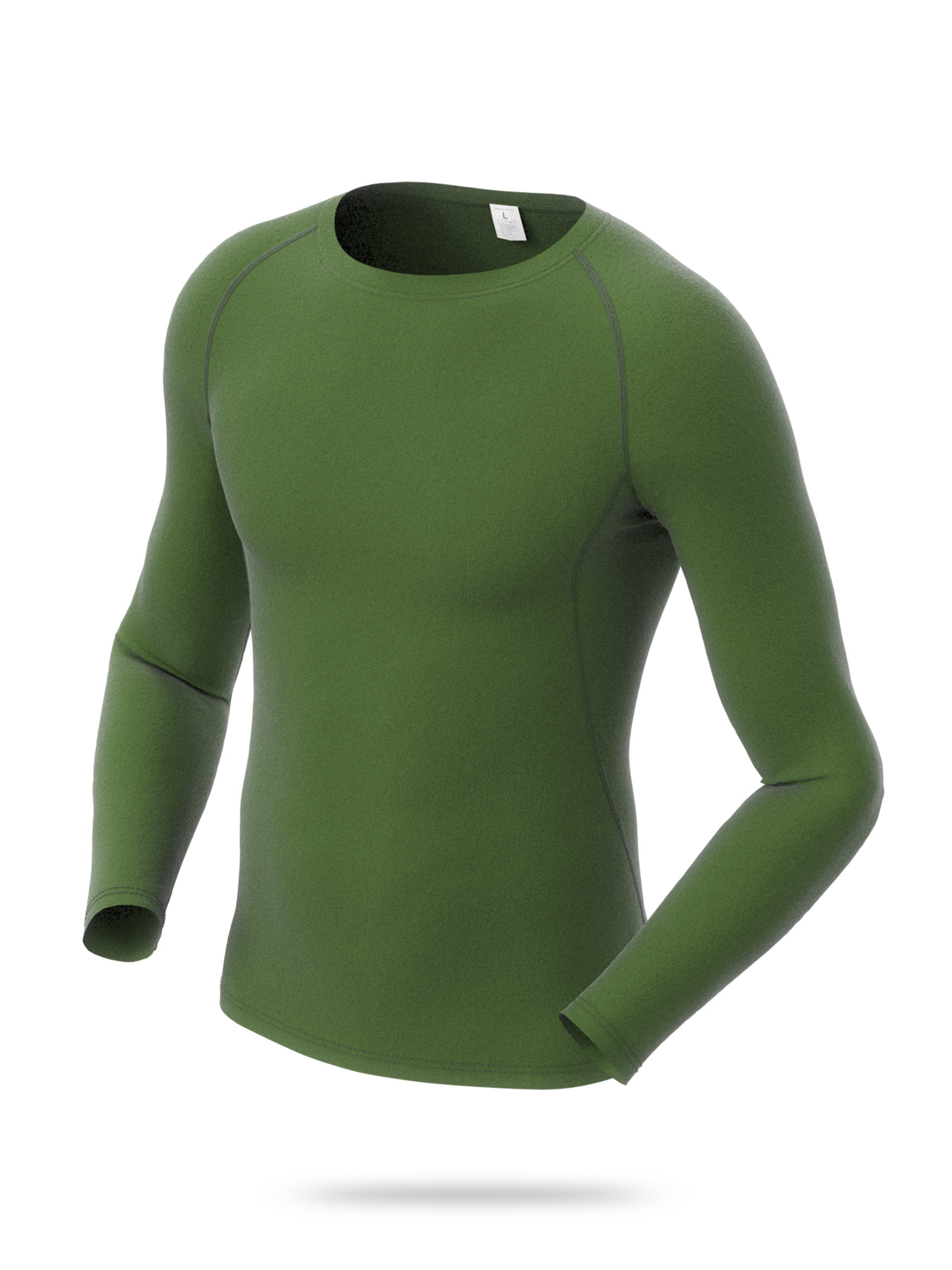 Men's Moisture Wicking Long Sleeve T-Shirt Outdoor Active Athletic