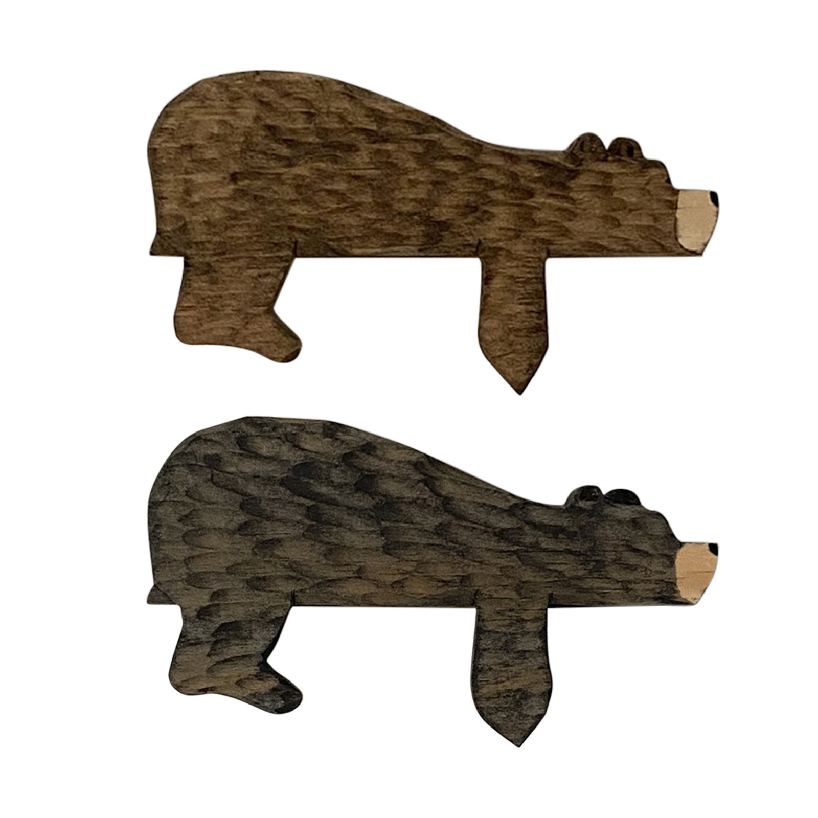 1 Pezzo Divertente Animale Orso Bruno Decorazione Per La Parte Superiore  Della Porta Decorazione In Legno Ornamenti Per La Parte Superiore Della  Porta