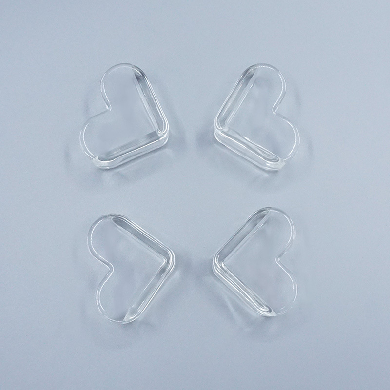 10pcs/pack Transparent Silicone Resin Baby Safety Corner Protector