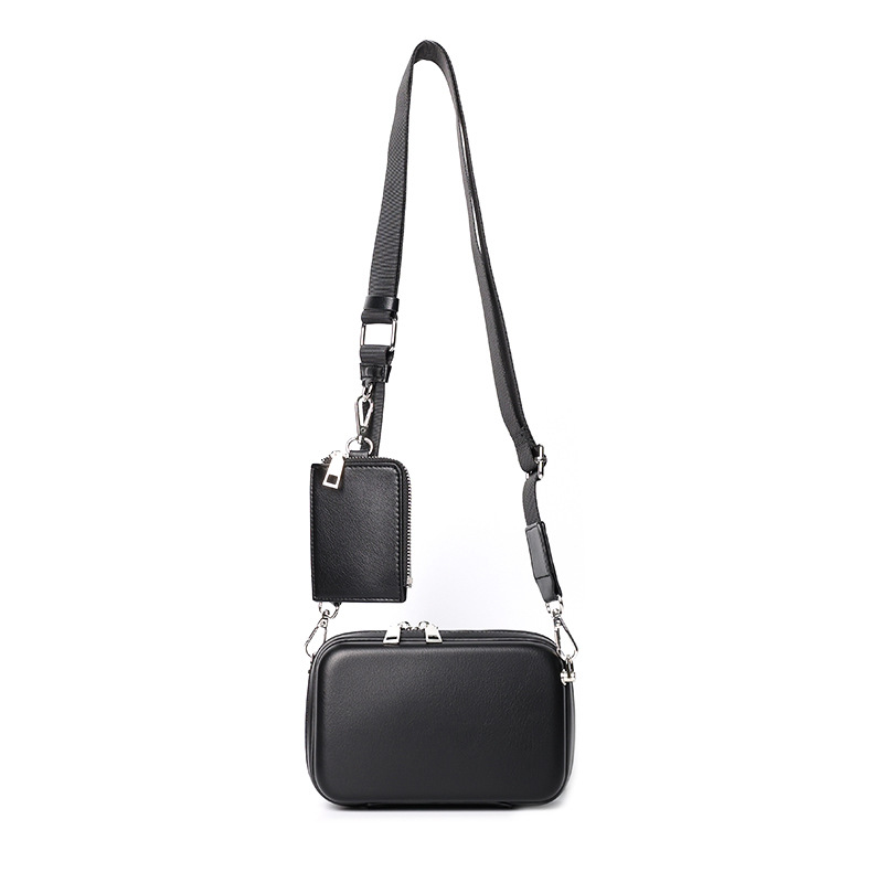 Rectangular Crossbody Bag in Black  Bags, Crossbody bag, Small black purse