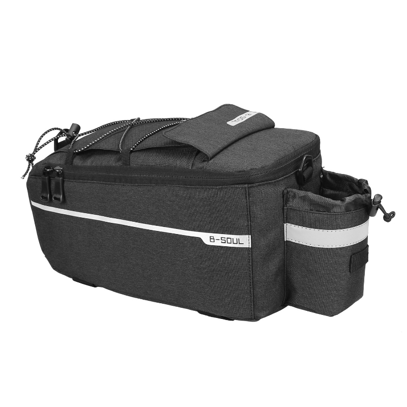 

1pc Mountain Bike Rear Pannier Electric Folding Rack Bag, Cycling Equipment Camel Bag Accessories Rear Seat Bag