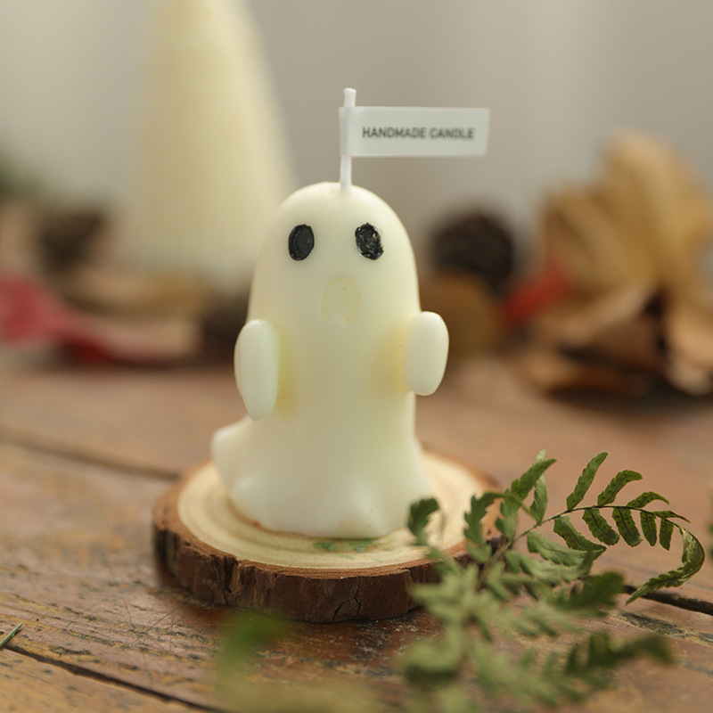 How to Craft Charming Clay Ghost Candle Holders for Halloween Decor