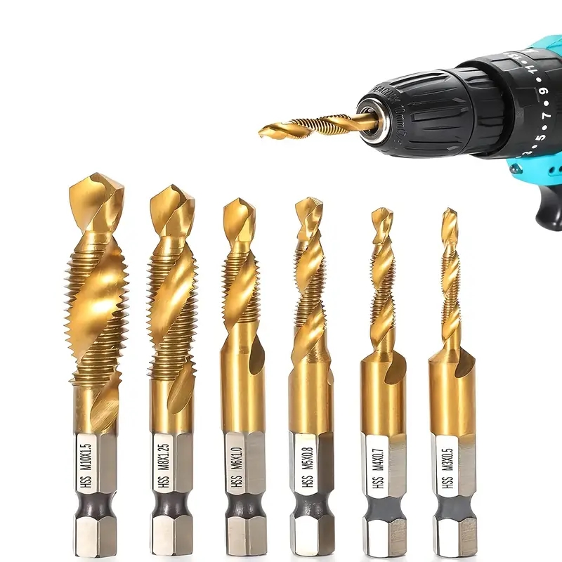 Tap And Drill Bit For Steel Temu
