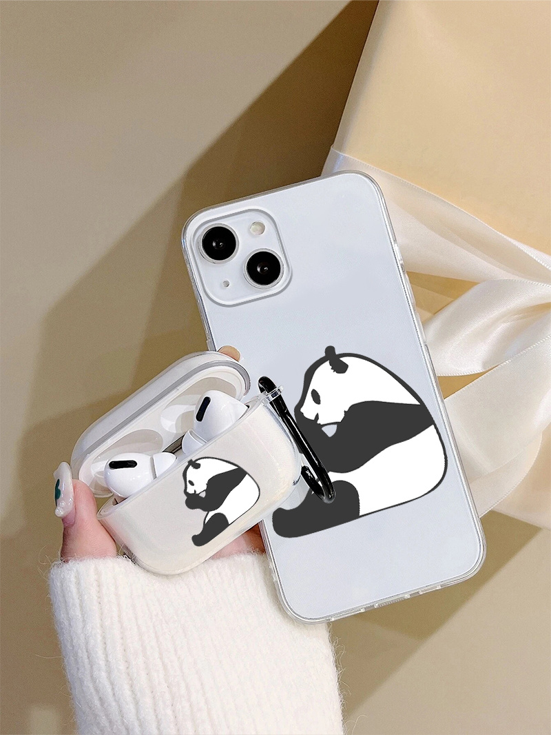 Airpods Pro ケース パンダ かわいい シリコンケース シリコンカバー