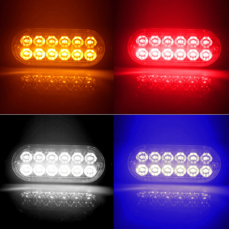 Nuovo Stile 1pc 12LED Luci Stroboscopiche Barra Di Emergenza Lampeggiante  Indicatore Laterale Luce Di Avvertimento Pericolo Faro Lampada Di  Segnalazione Per Camion - Temu Switzerland