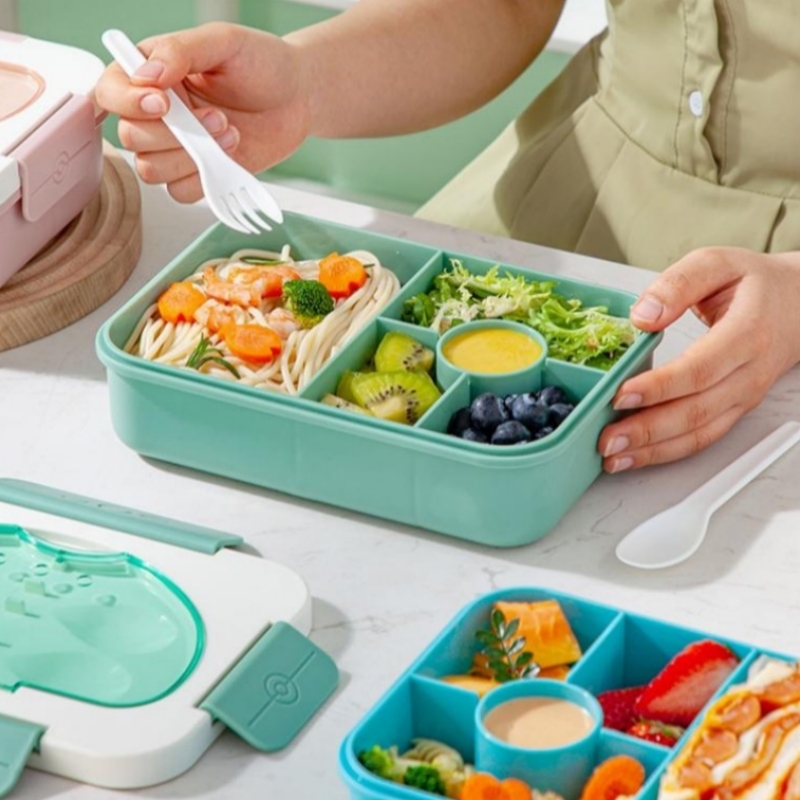 Portable Lunch Box, Bento Box, Bpa Free Picnic Food Container, Sealed Salad  Box, Microwavable Bento Box, For Teenagers And Workers At School, Canteen,  Back School, For Camping Picnic And Beach, Home Kitchen