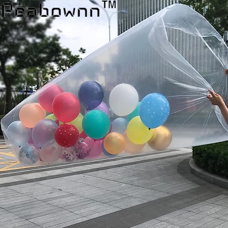 Plastic Balloon Bags Transparent Giant Storage Bags For Birthday  Celebrations New Year's Eve Parties Dust, Moisture And Waterproof Supplies  - Temu Mexico