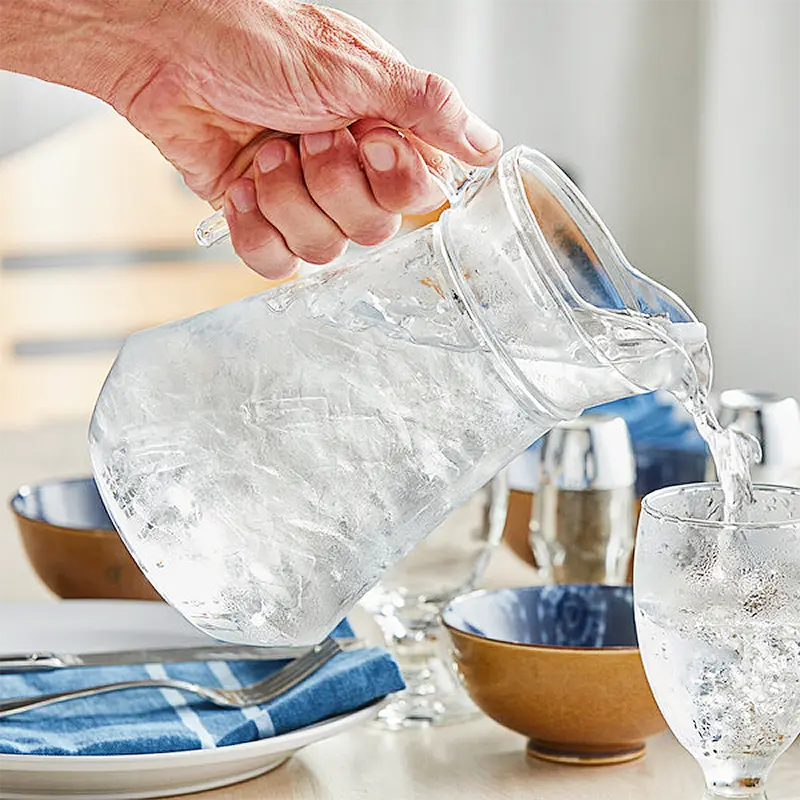 Acrylic Water Pitcher, Juice Tumbler Container, Transparent Water