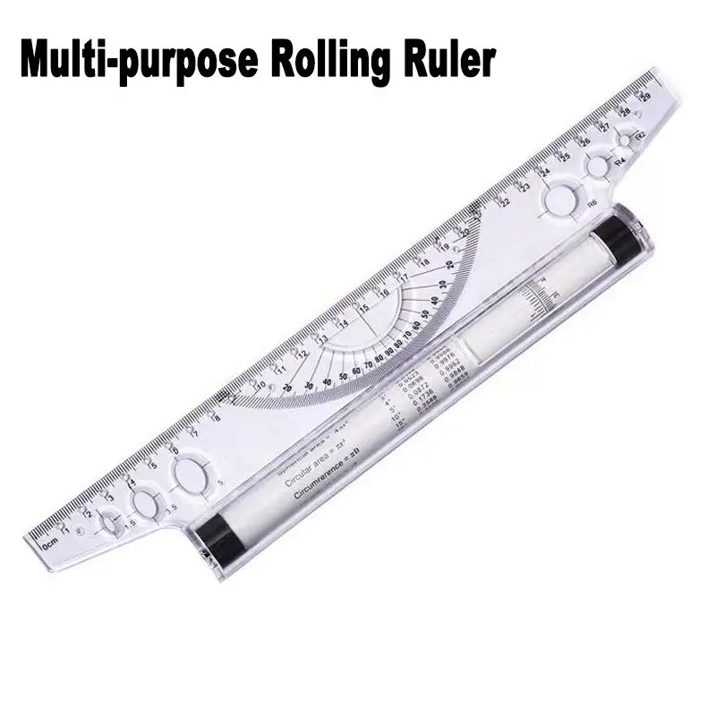 Parallel Ruler Art Clothing Drawing Ruler Angle Rolling - Temu