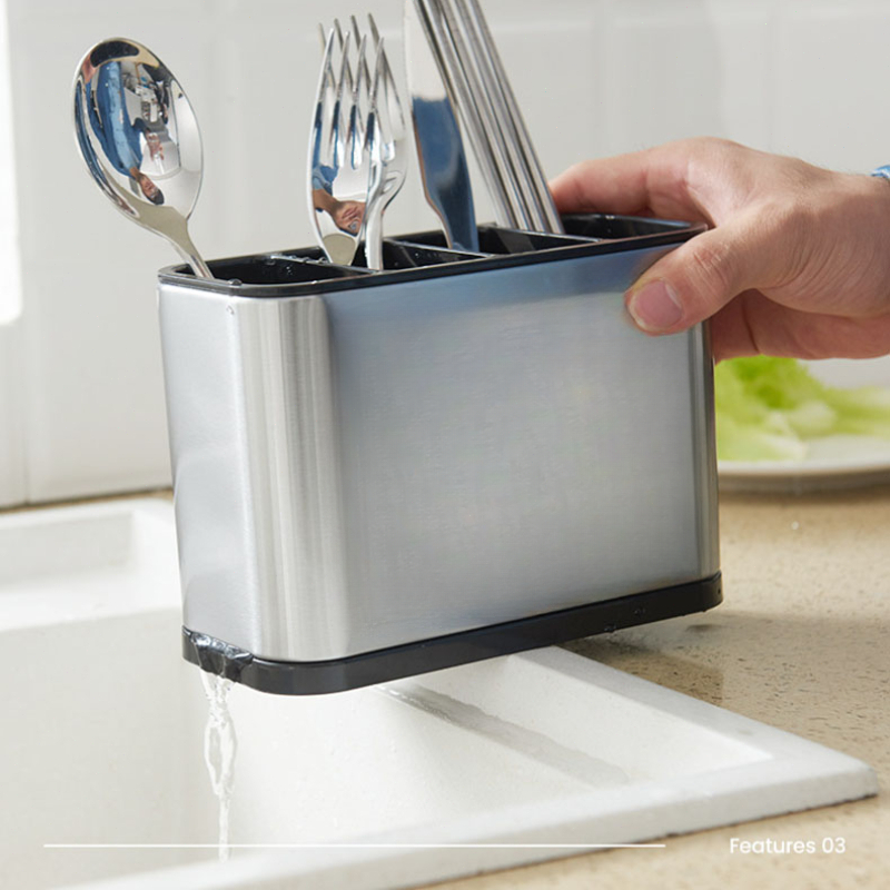 Stainless Steel Chopsticks Tube Holder