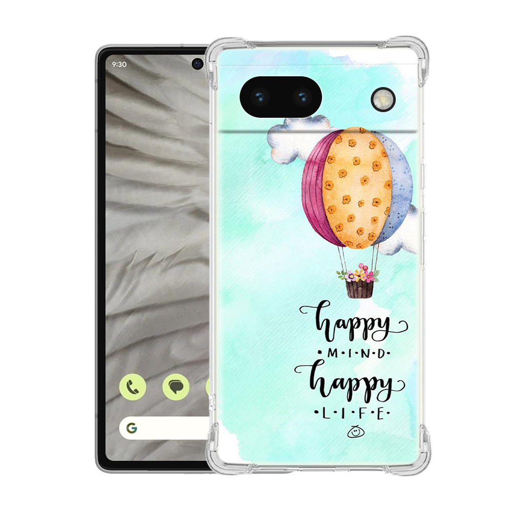 Hot Air Balloon Pattern Transparent Four corner Anti fall Temu