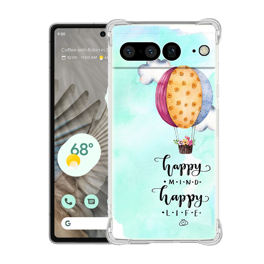 Hot Air Balloon Pattern Transparent Four corner Anti fall Temu