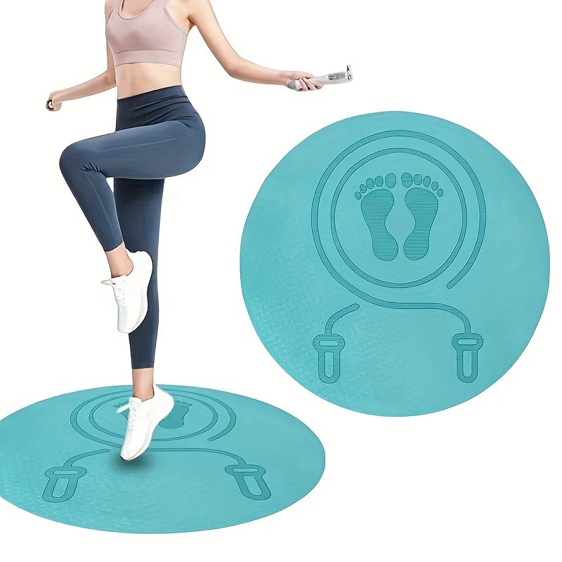 Skipping Mat Professional Anti-slip Yoga Silent Household Mat, Indoor Dance  Mats, Shock Absorbing Soundproof Mats