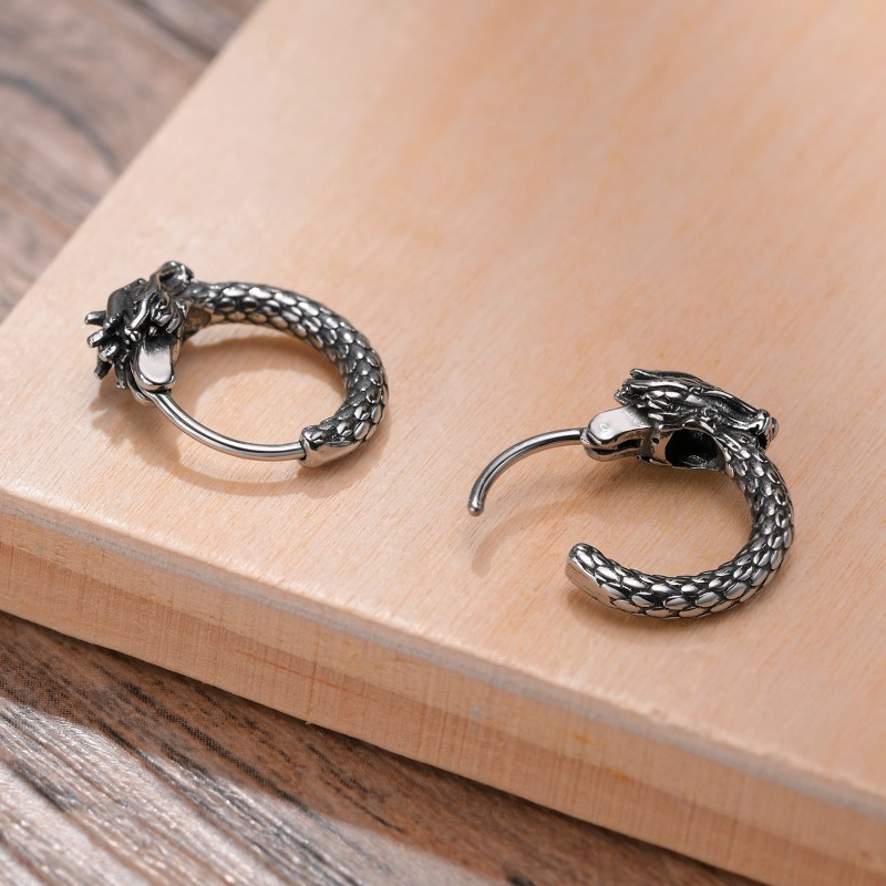 Dragon hoop deals earrings