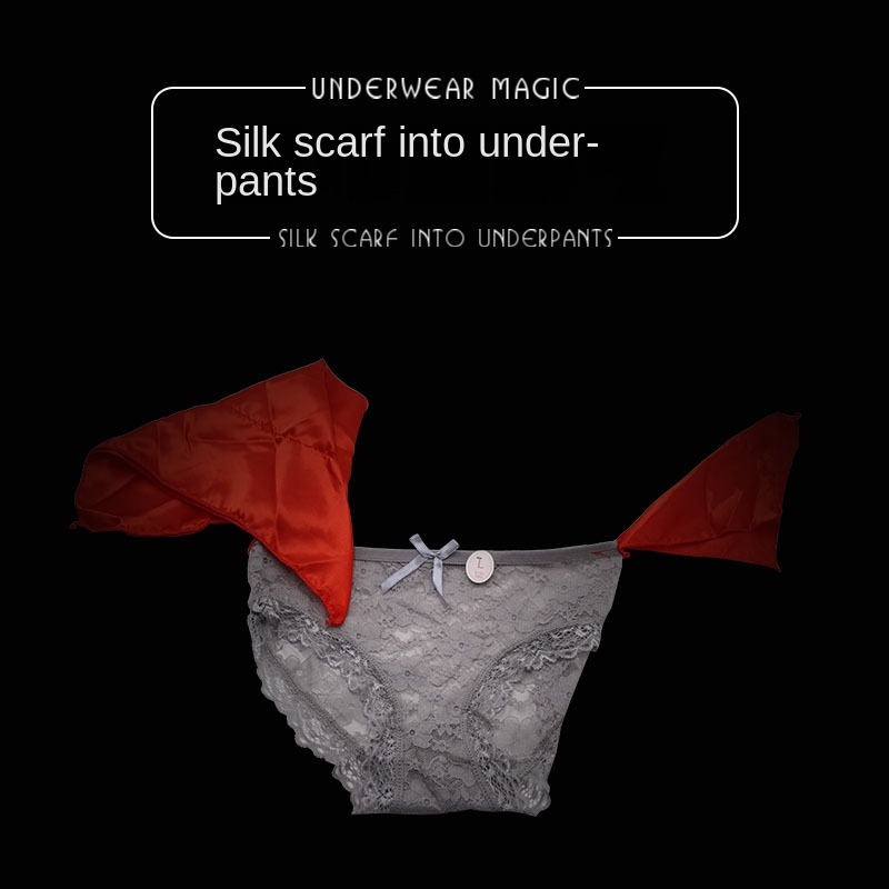 Silk Scarf Changing Underwear Funny Underwear Funny - Temu
