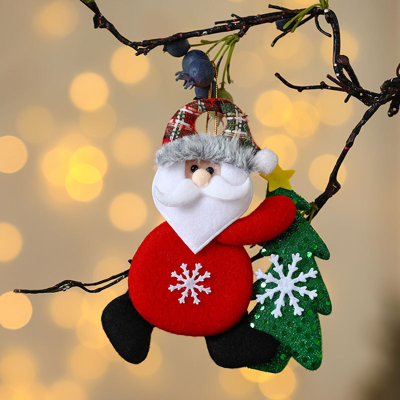 TINY christmas ornaments fabric // Fabric