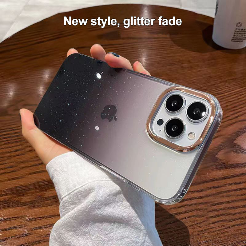 Compatible for iPhone 13 Pro Max Case Cute Luxury Designer Tin Foil Pleated  Phone Cover for Women Electroplated Sparkly Silicone Protective Slim Fit