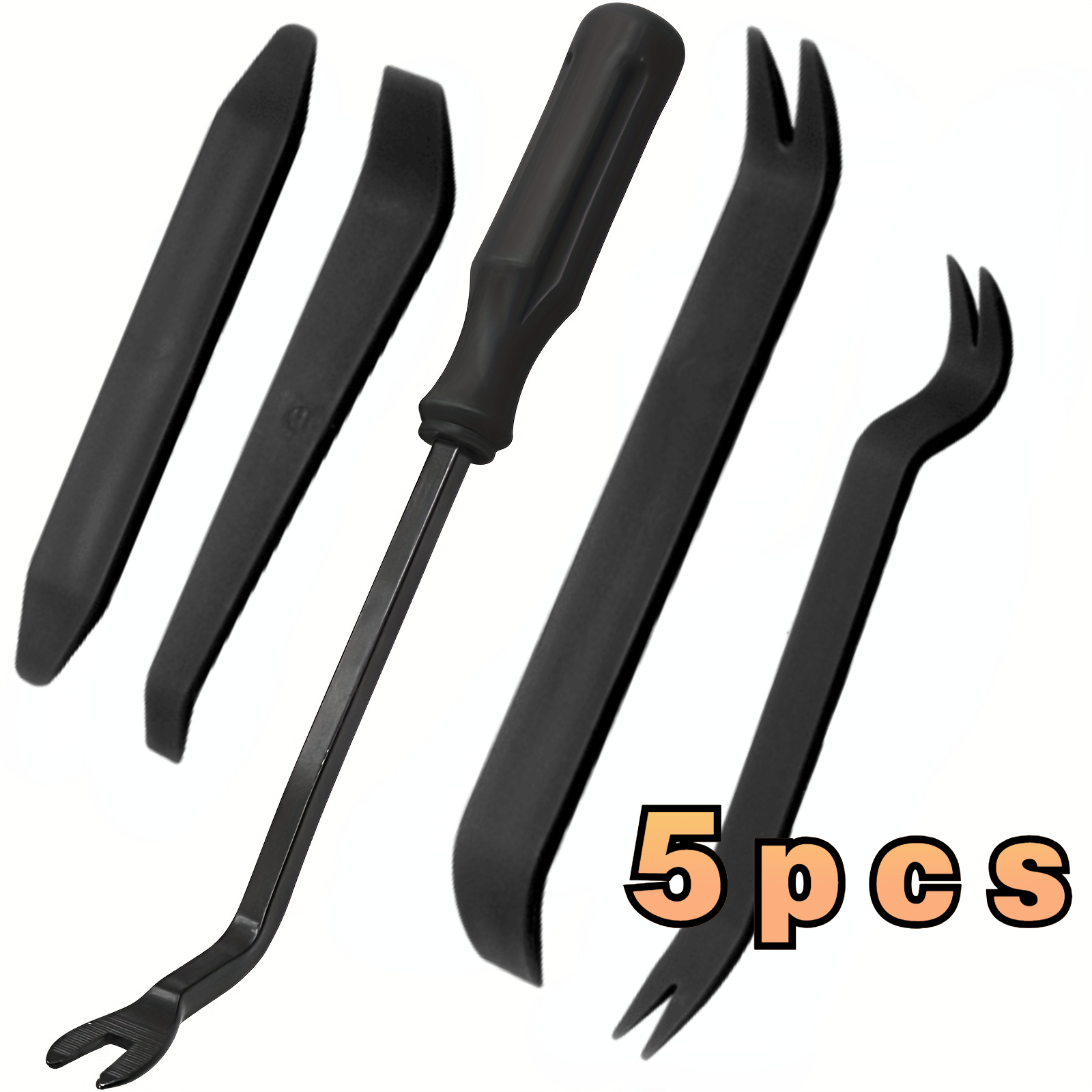 5pcs Auto Trim Removal Tool Kit, Kein Kratzer Kunststoff Pry Tool Kit,  Entfernen Sie Innen Türverkleidungen Clips Schnell & Einfach