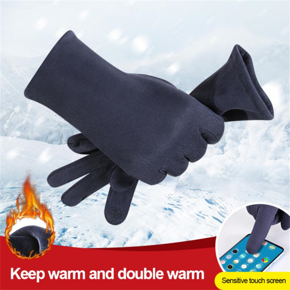 Acheter Gants thermiques d'hiver pour la pêche, gants de Ski chauds et  antidérapants pour écran tactile sans doigts